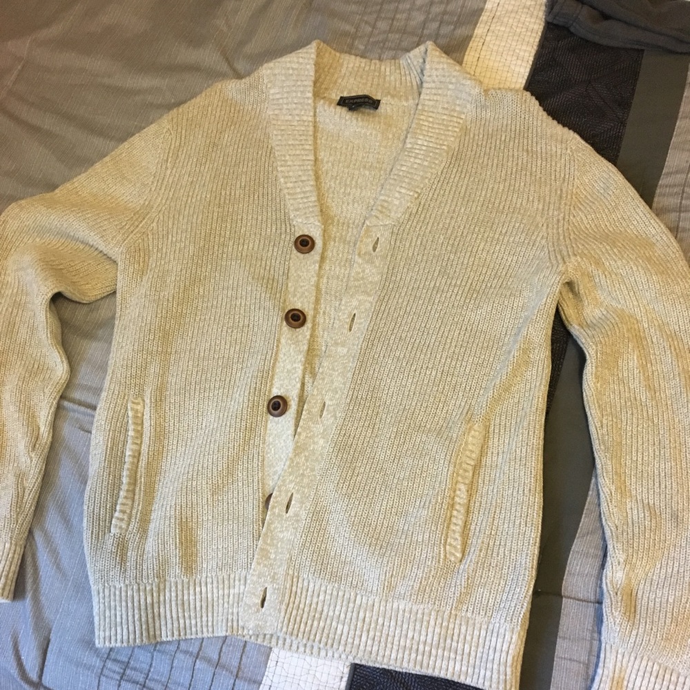 Men cardigan sweater